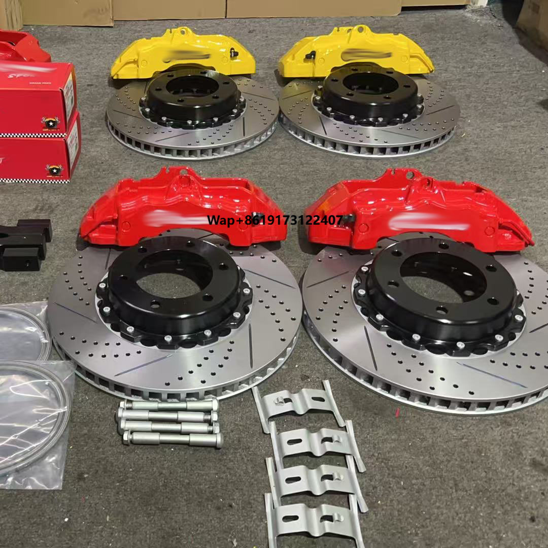Forged Front Brake Caliper 4 Piston - Новый комплект модифицированных тормозных суппортов: 6-поршневые