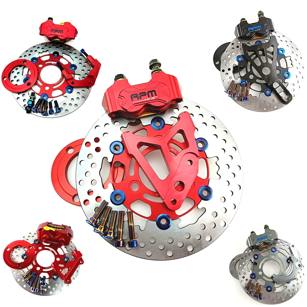 Электрический мотоцикл/скутер  – обзор и цена Front Rear Brake Caliper Bracket Kit